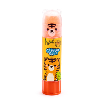 Adoramals Wild Scented Glitter Glue Stick with artistic creations