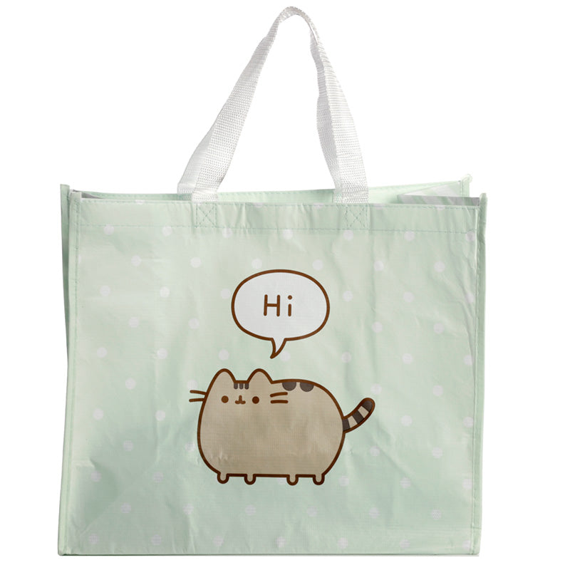 Pusheen the Cat Reusable Shopping Bag side view