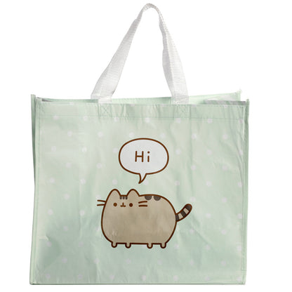 Pusheen the Cat Reusable Shopping Bag side view