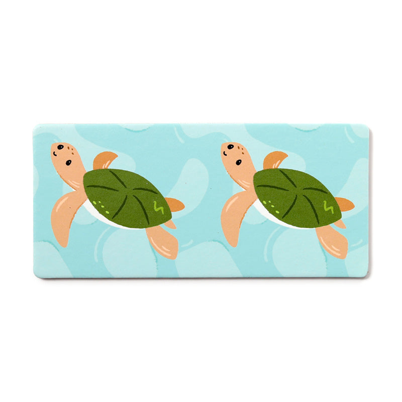 Kids Dominoes Set - Mariniverse in use during playtime