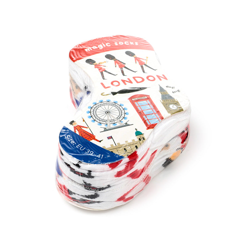 Playful Compressed Socks Design