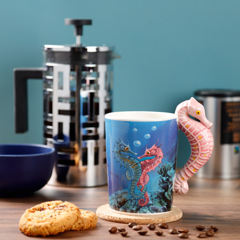 Decorative Lisa Parker Seahorse Mug