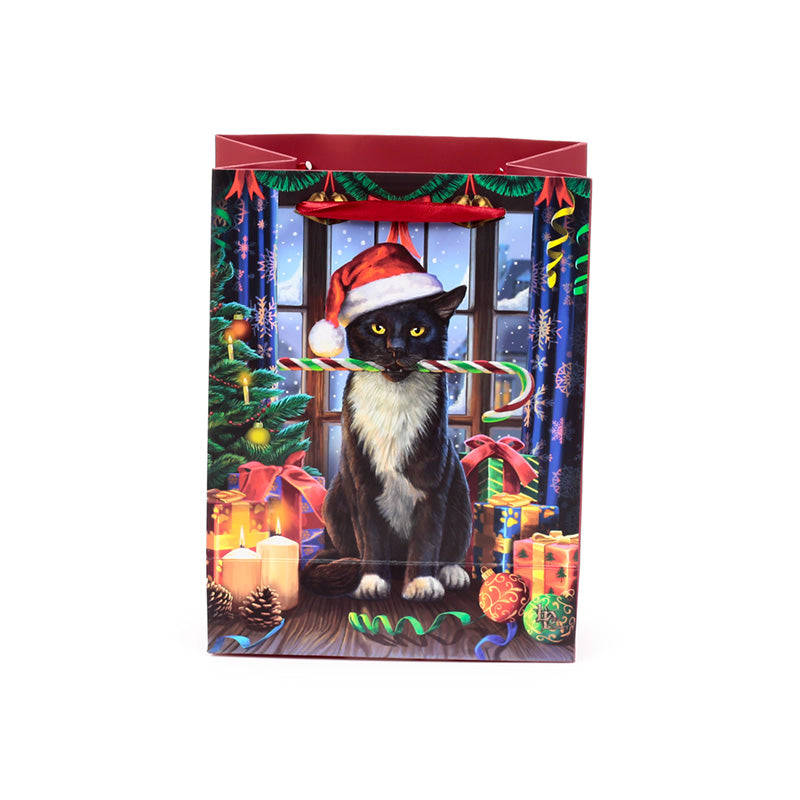 Lisa Parker artwork featured on the Christmas Gift Bag