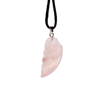 Natural gemstones used in Angel Wing Pendant