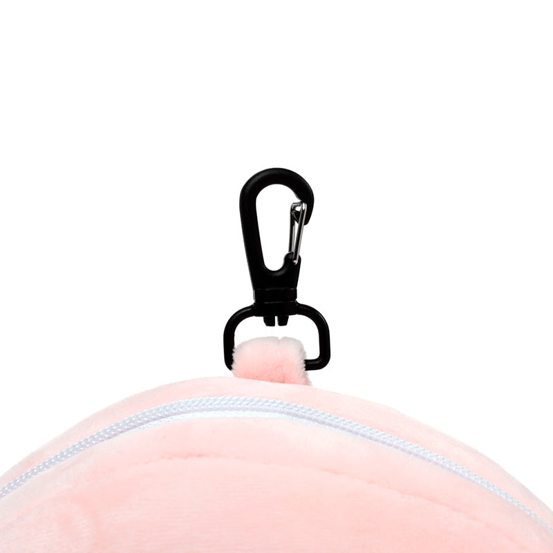 Whimsical travel pillow and eye mask set