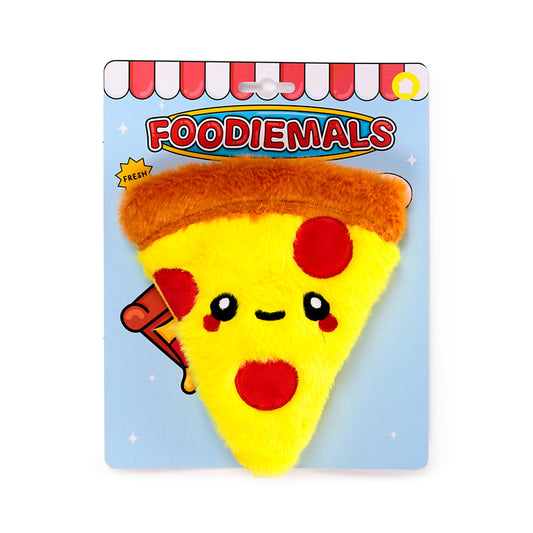 Microwavable Plush Lavender Heat Pack in Pizza shape