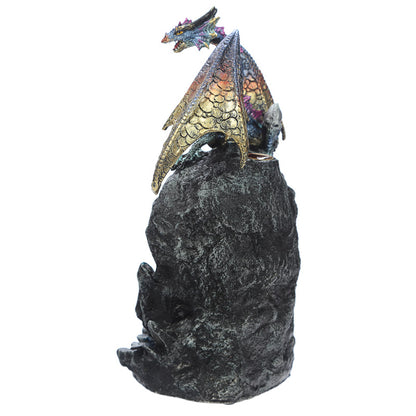 Fantasy themed home decor with Ice Dragon Incense Burner