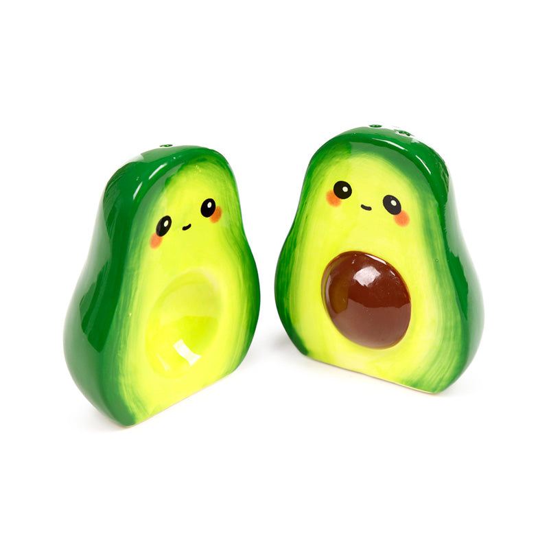 Pedro the Avocado Ceramic Salt & Pepper Set