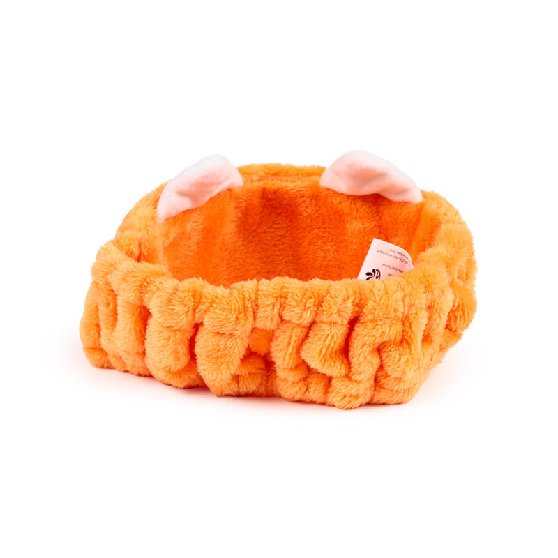 Adoramals Ru the Red Panda Plush Beauty Headband lifestyle shot