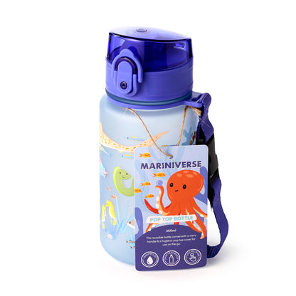 Lightweight Mariniverse children's water bottle