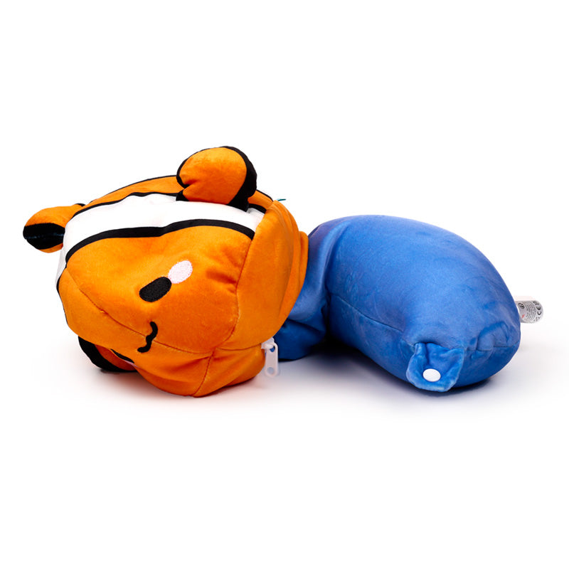 Finley the Clownfish plush toy with playful design