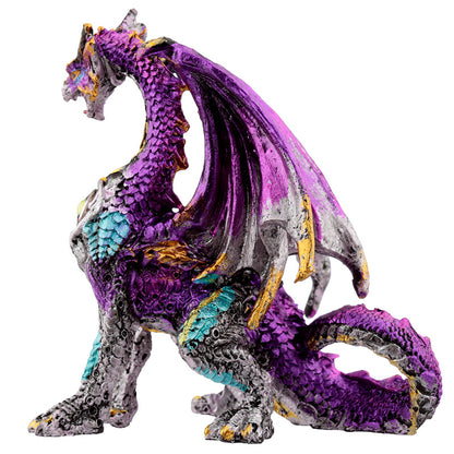 Back view of the Dark Legends Dragon Figurine