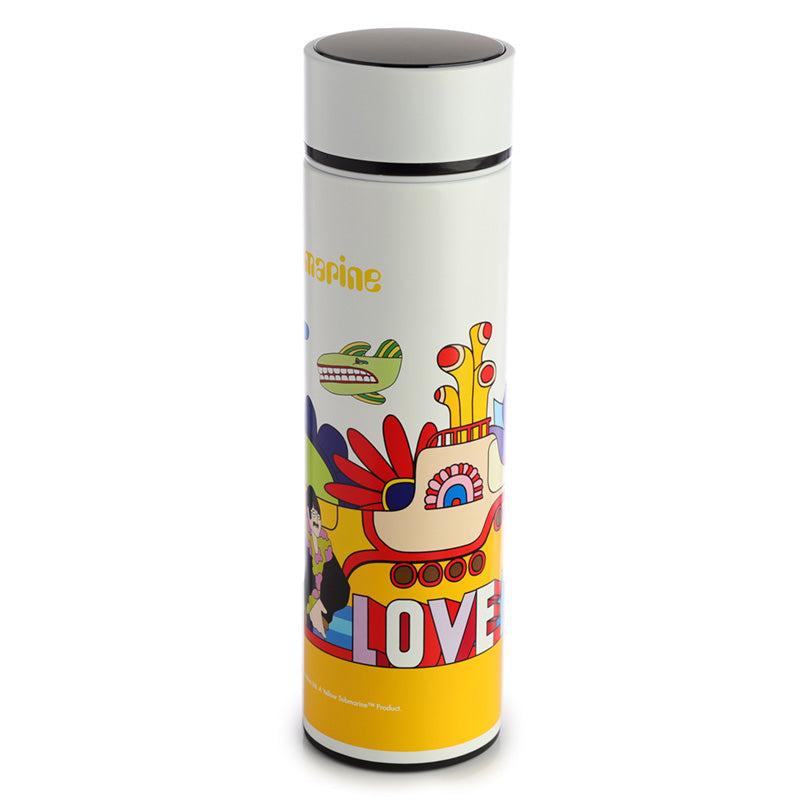 Yellow Submarine Bottle with Tea Strainer
