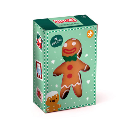 Close-up of Christmas Baker Street Gingerbread Man Fidget Toy