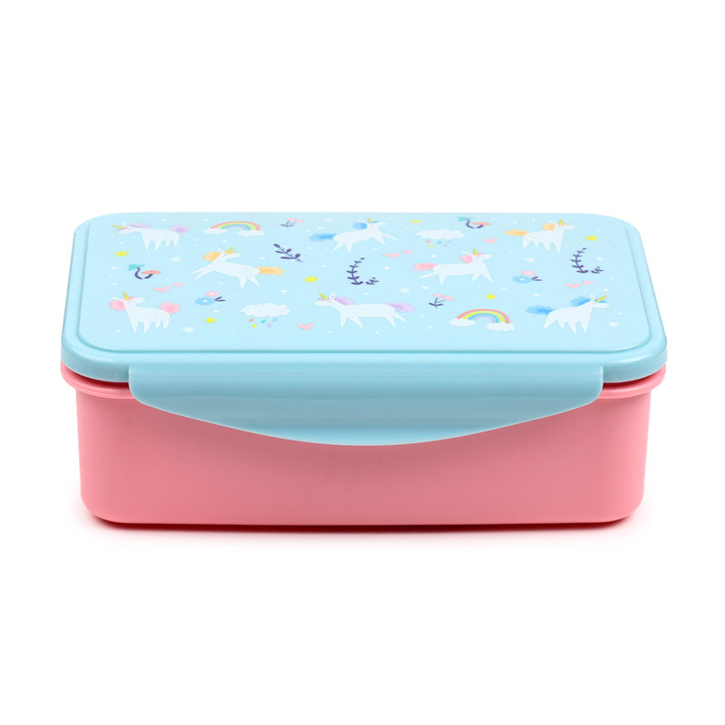 Secure clip lock mechanism of Unicorn Magic Lunch Box