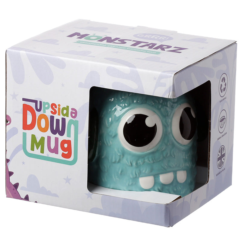 Blue Monstarz Monster mug as a decorative piece