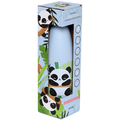 Pandarama 500ml Reusable Insulated Drinks Bottle - Open Lid