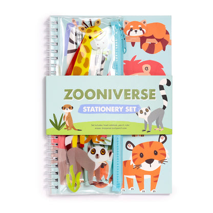 Zooniverse Spiral Bound A5 Lined Notebook Cover