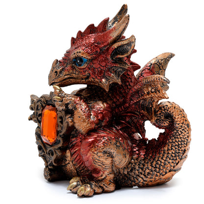 Elements Dragon - Gemstone Protector with gemstones
