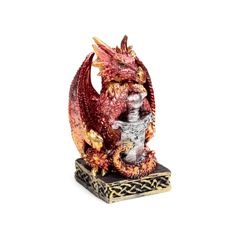 Intricate detailing of Dark Legends Dragon ornament