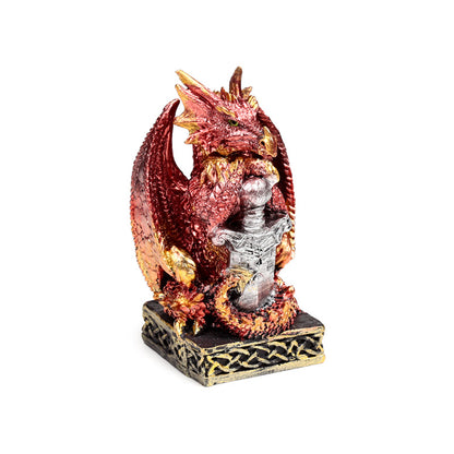 Intricate detailing of Dark Legends Dragon ornament