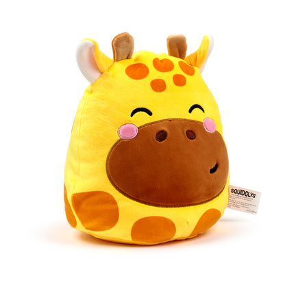 Raffi the Giraffe plush toy side view