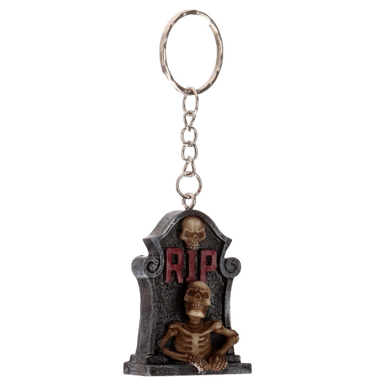 Whimsical skeleton keyring for gift giving