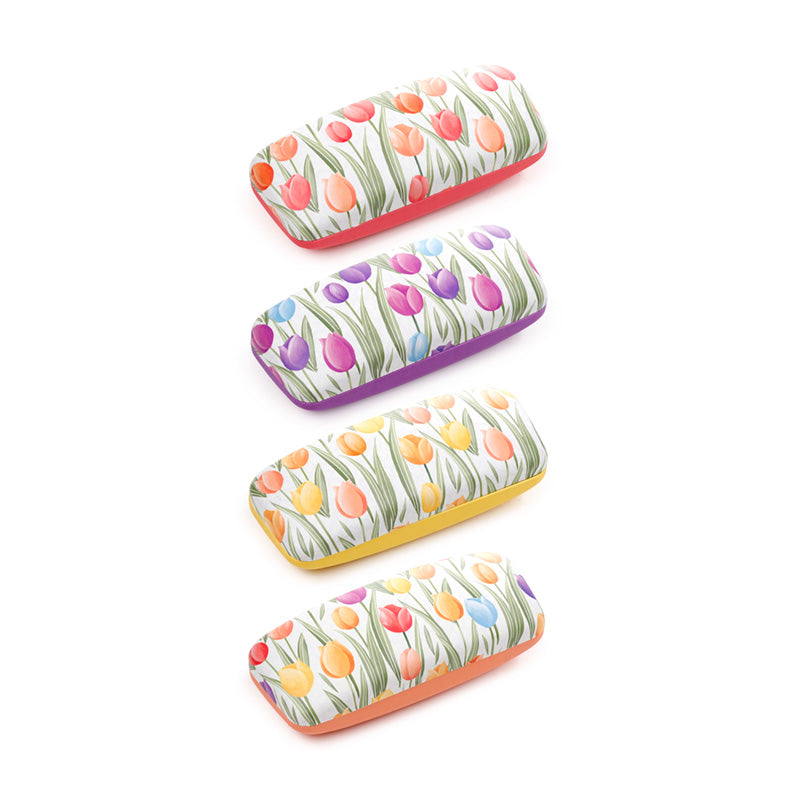 Tulip design glasses holder in home decor setting