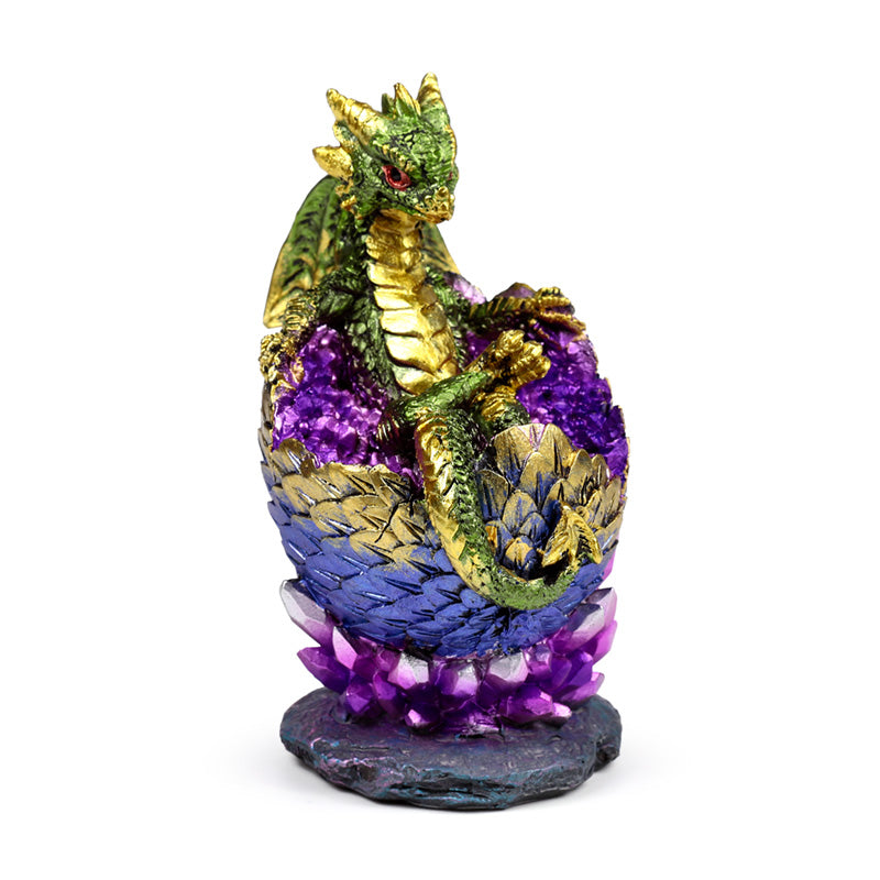 Display Piece - Elements Dragon Hatching Crystal Egg