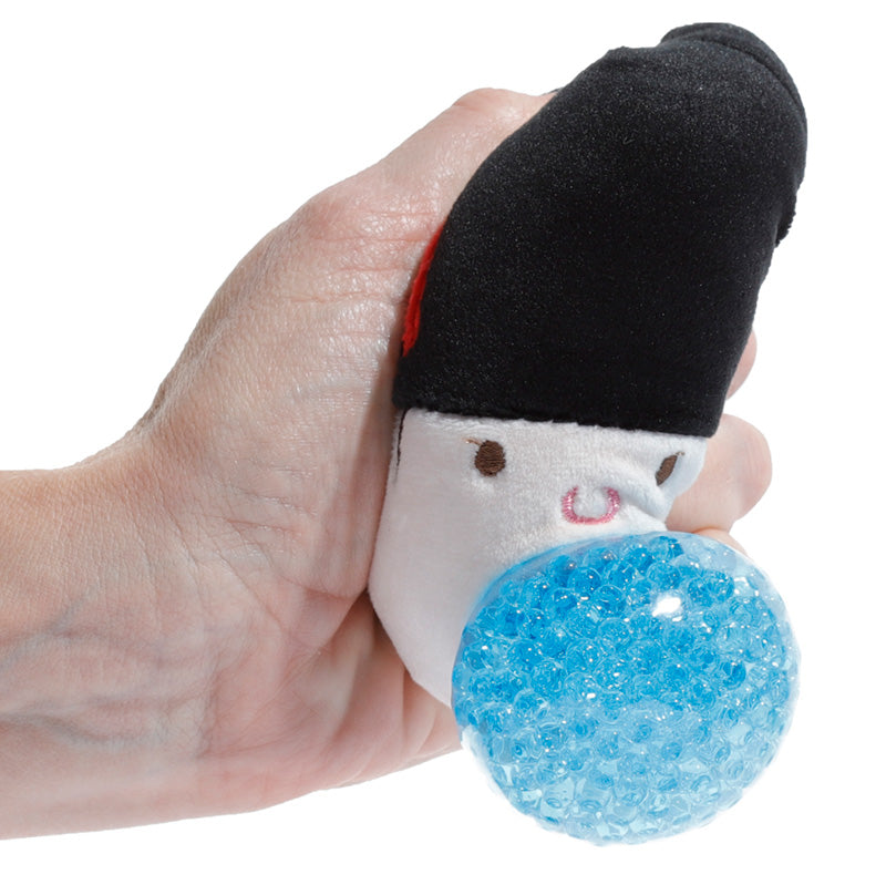 Queasy Squeezies Fidget Toy - London Guardsman close-up
