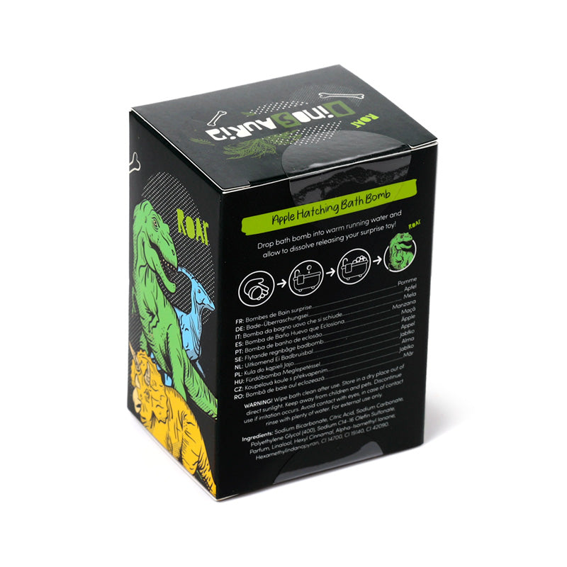 Hatching Dinosaur Bath Bomb in a Relaxing Bath