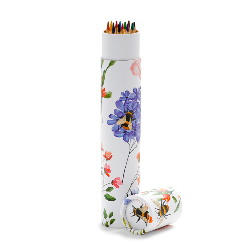 Elegant tube design of Nectar Meadows colouring pencils