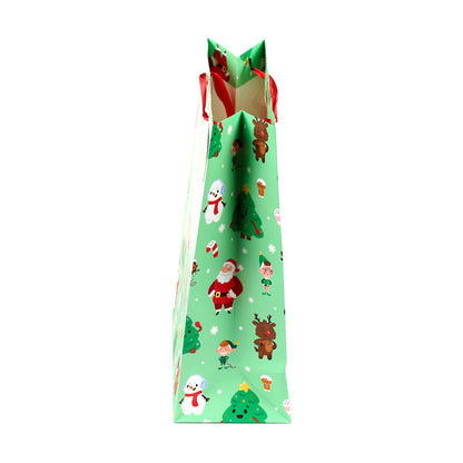 Whimsical Christmas gift bag perfect for holiday gifting