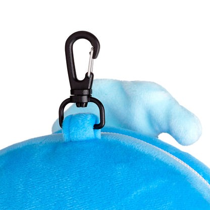 Blu the Dolphin Travel Pillow and Eye Mask set