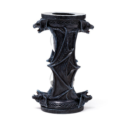 Unique Home Decor Accent - Bat Wings Hour Glass