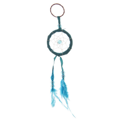 Mini Feathers Dreamcatcher Keyring Accessory