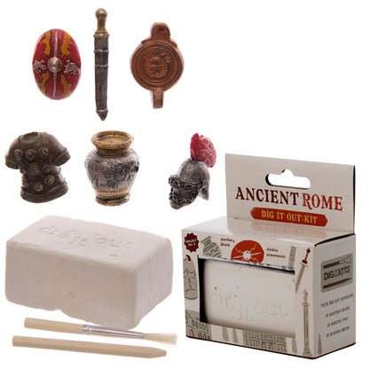 Fun Excavation Kit featuring ancient Roman artefacts