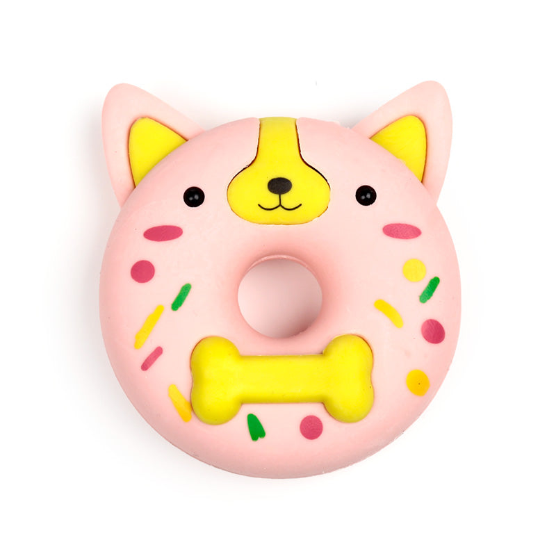 Unicorn Donut Eraser displayed on a table
