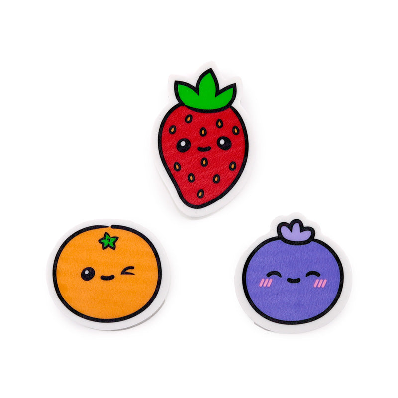 Foodiemals Fruits Eraser Set - Perfect for Gifting