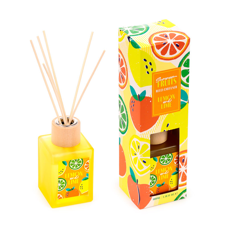 Stylish Summer Fruits Reed Diffuser for home fragrance