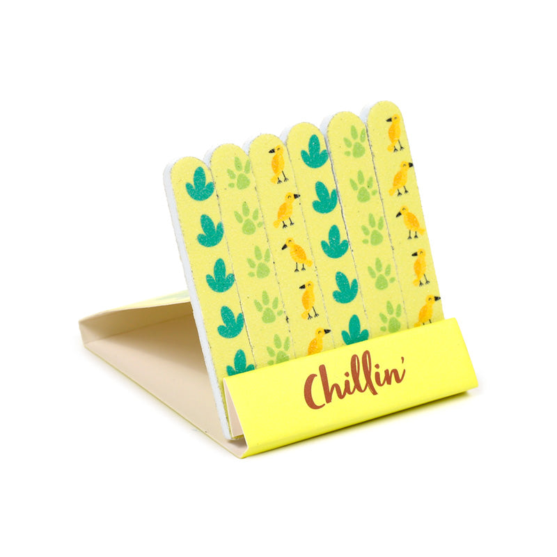 Compact Capybara Nail File Matchbook for beauty routine