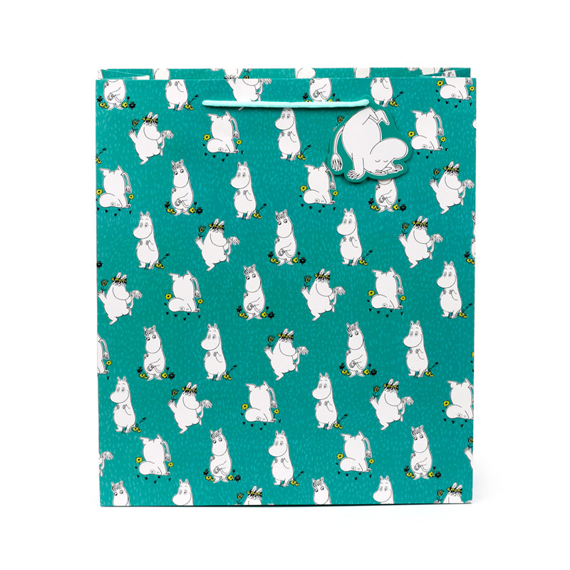 Spacious Moomin Gift Bag with sturdy handles
