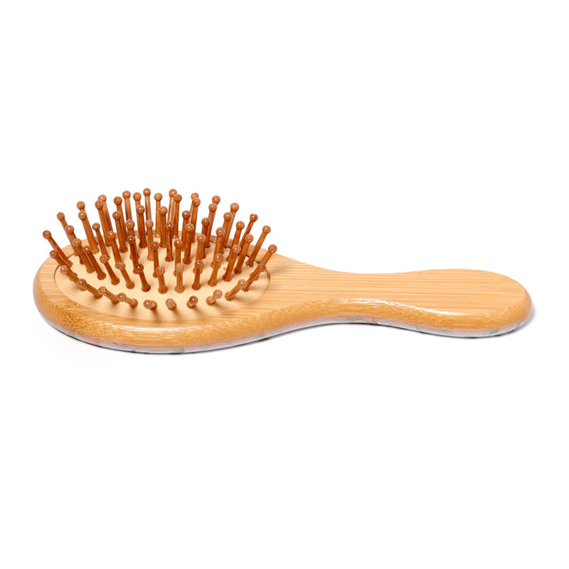 Nectar Meadows bamboo hair brush with natural finish