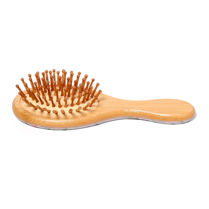 Nectar Meadows bamboo hair brush with natural finish