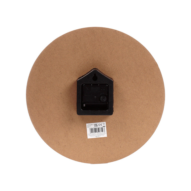 Lisa Parker Guardian of Spells Owl Wall Clock on wall