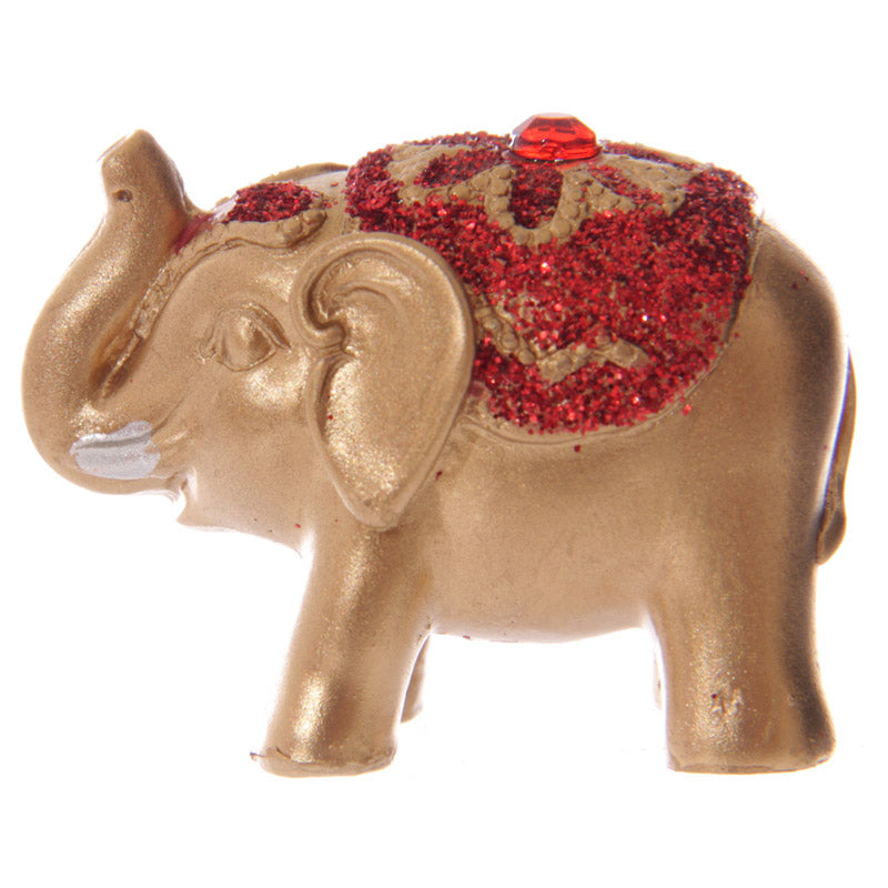 Elegant Lucky Elephant Ornament