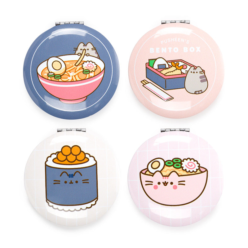 Pusheen the Cat Bento Club Compact Mirror open view
