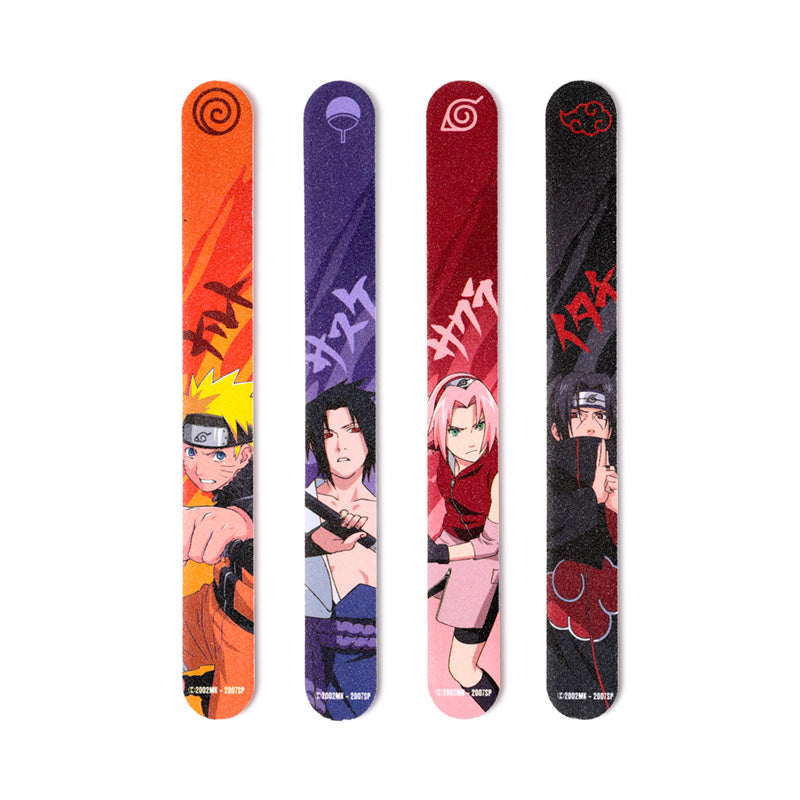 Close-up of Naruto Nail File design