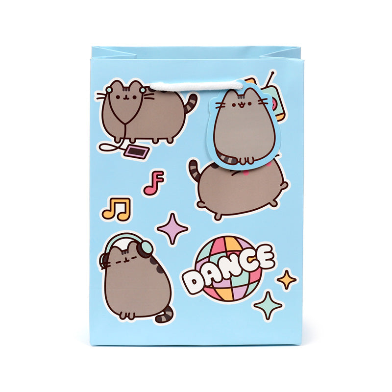 Pusheen the Cat Gift Bag with matching tag and handles