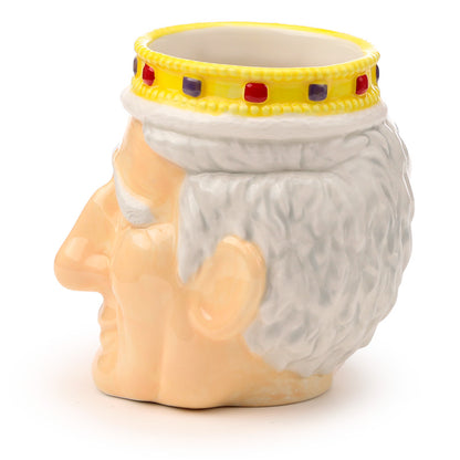 Royal themed Ceramic Shaped Head Mug